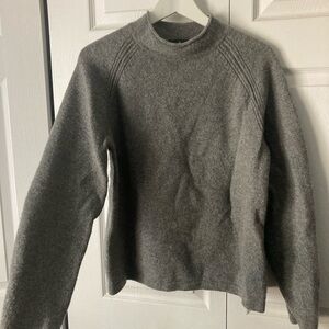 Vintage J.CREW merino wool mock-neck sweater
